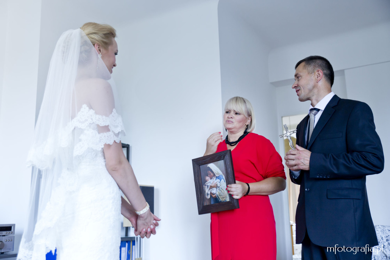 fotografia błogosławieństawa Panny Młodej